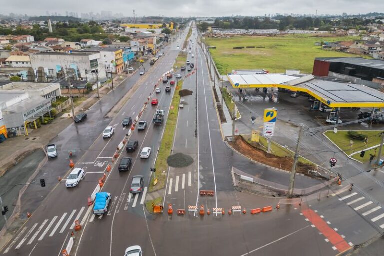 Mudanças no trânsito em Curitiba e Pinhais com nova obra