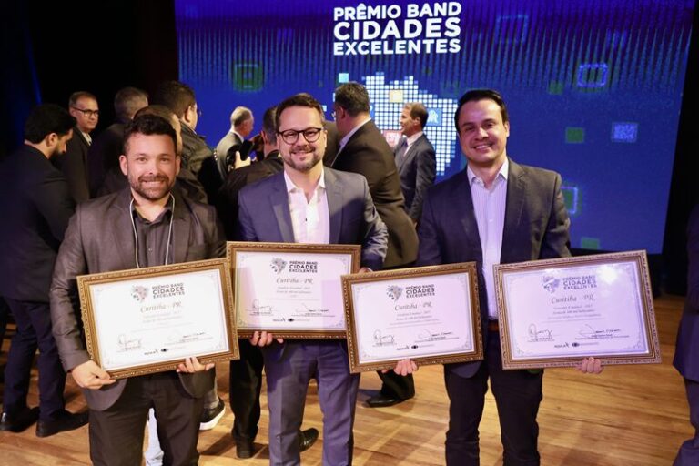 Curitiba se destaca no Prêmio Band Cidades Excelentes 2025