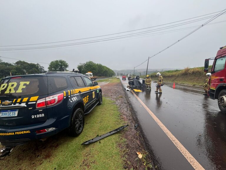 Capotamento em Apucarana resulta na morte de jovem