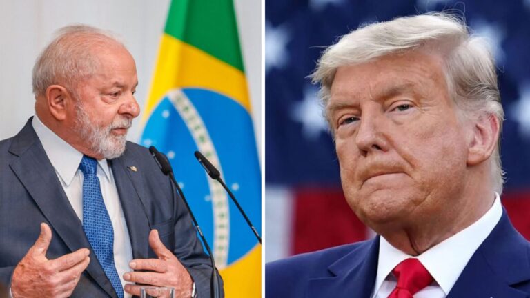 Lula pede fim de tarifas a produtos brasileiros durante conversa com Trump