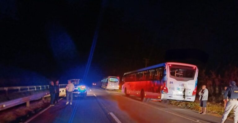 Homem morre atropelado por ônibus na BR-369