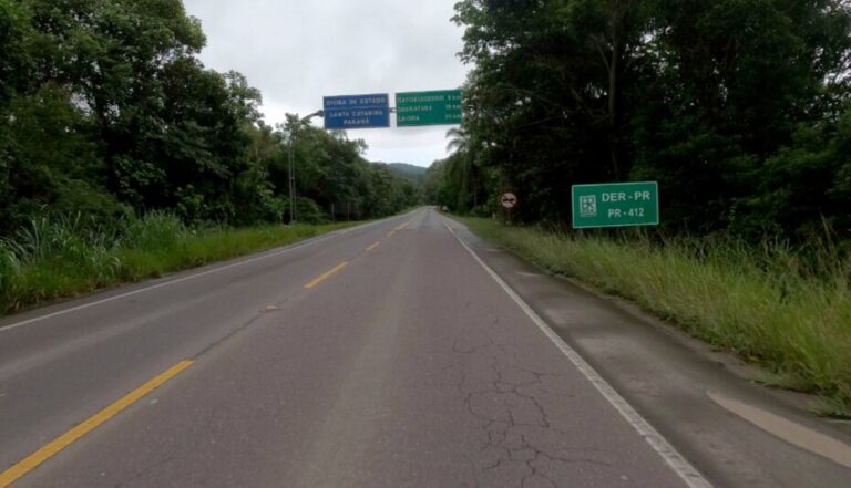 Resultado da licitação marca avanço na PR-412 em Guaratuba