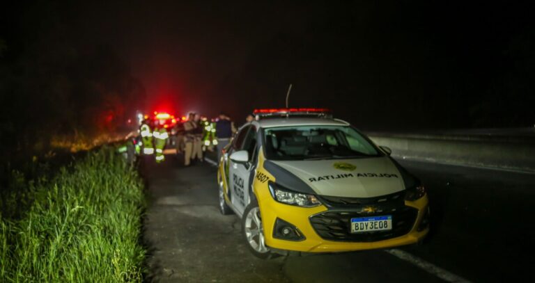 Motorista morre em confronto com a PM em Quatro Barras