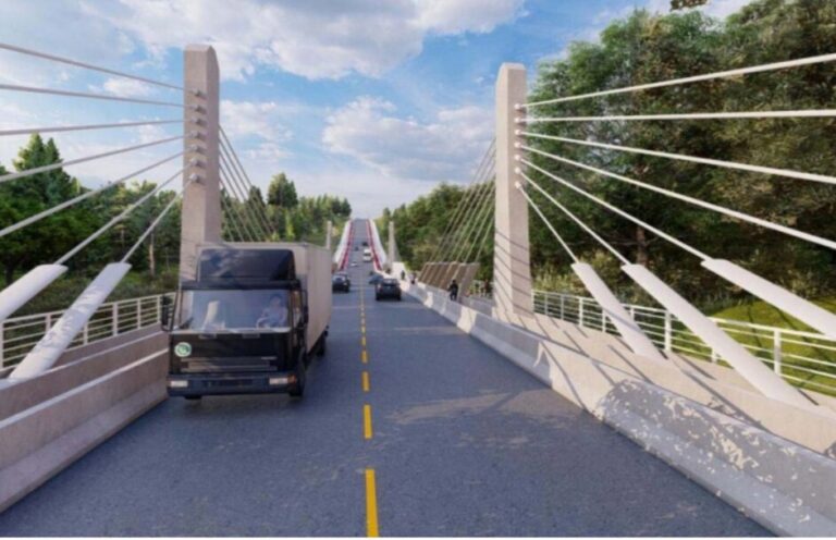 Nova ponte estaiada em Toledo promete melhorar mobilidade urbana
