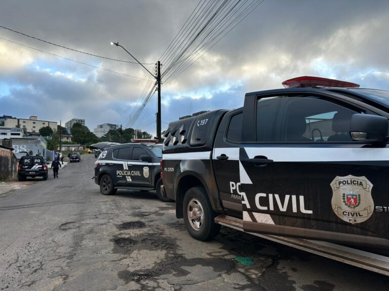 Operação policial busca combater tráfico em Guarapuava