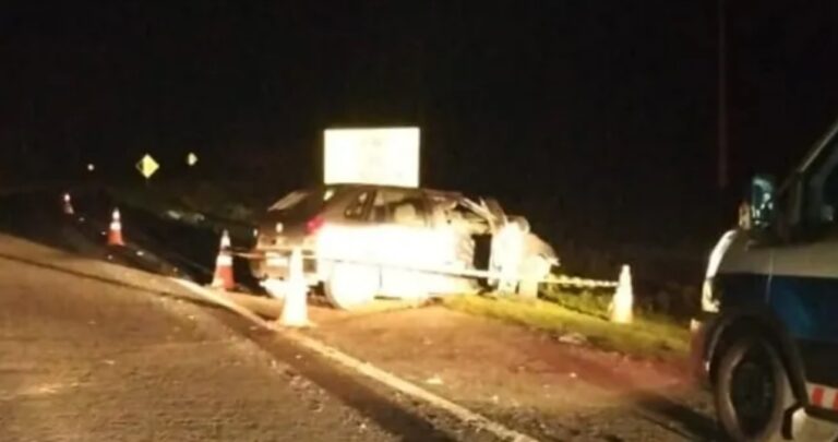 Motorista morre após desviar de pedestre em Jaguariaíva
