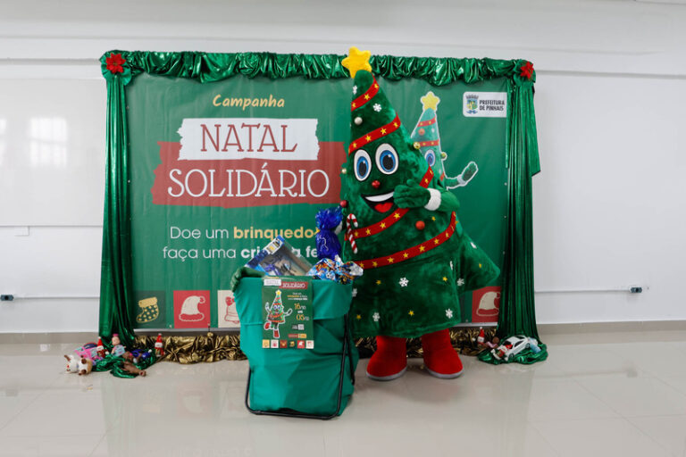Pinhais inicia campanha de arrecadação de brinquedos para o Natal