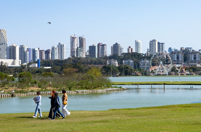 Temperaturas elevadas em Curitiba nesta terça-feira
