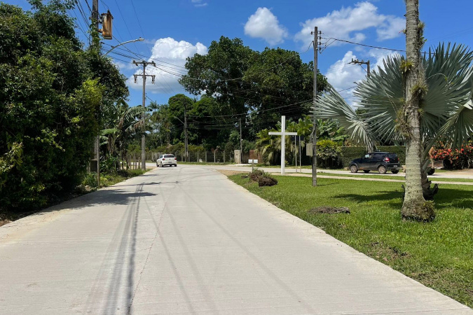 Nova estrada de concreto em Morretes avança com convênio do Estado e prefeitura