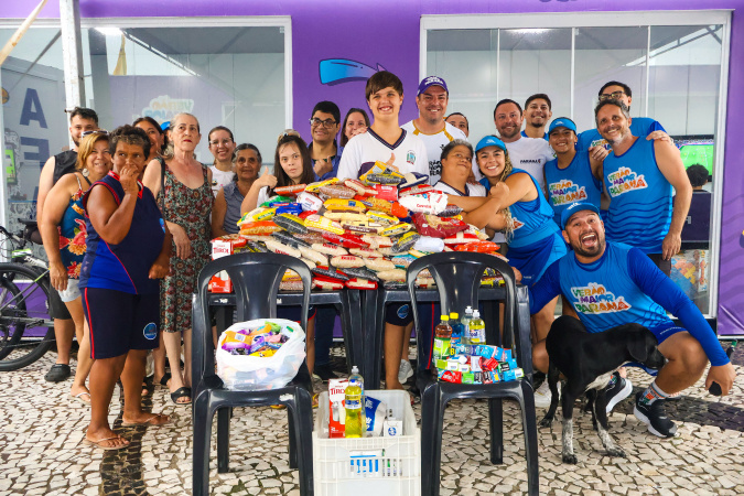 Arena gamer arrecada mais de 350 quilos de alimentos para Apae de Matinhos